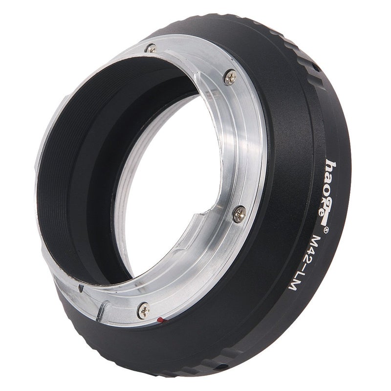 Haoge Lens Mount Adapter for M42 42mm Screw Mount Lens to Leica M LM Mount Camera Such as M240, M240P, M262, M3, M2, M1, M4, M5, M6, MP, M7, M8, M9, M9-P, M Monochrom, M-E, M, M-P, M10, M-A - Image 5
